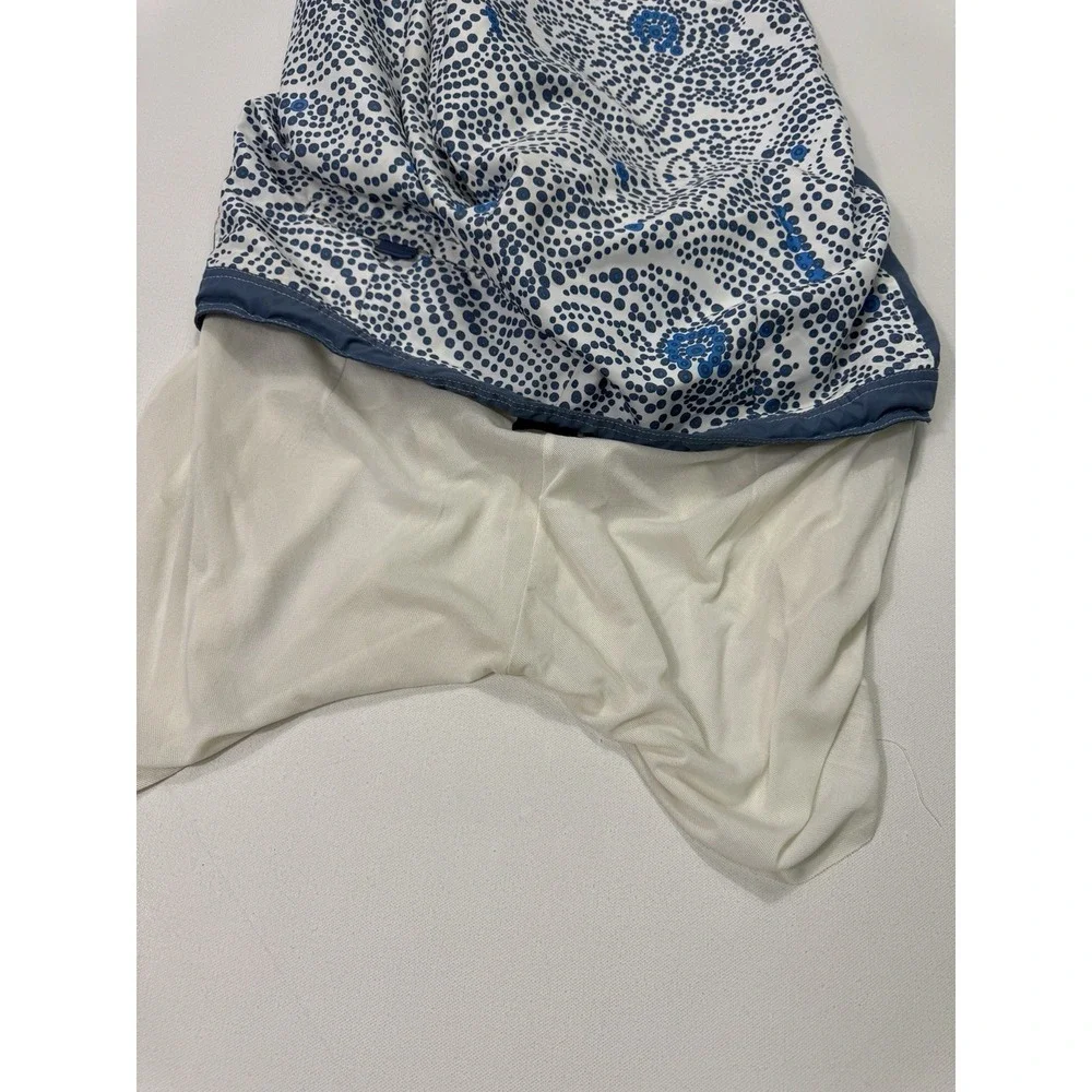 Armani Exchange Swim Trunks Mens Large Blue Geometric Board Shorts Mesh Lined AX